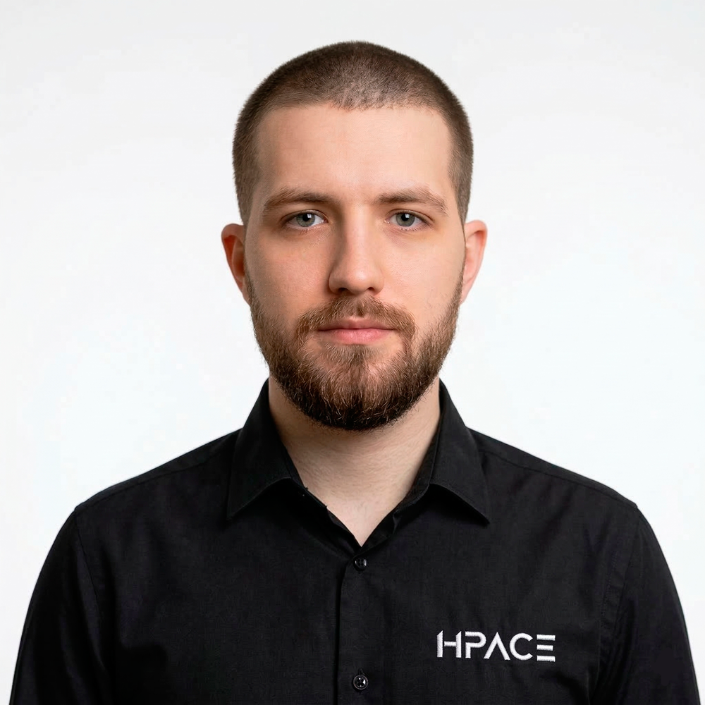 Evgeniy Rybin, CTO and Full-Stack Web Developer at HPACE